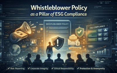 Whistleblower Policy as a Pillar of ESG Compliance